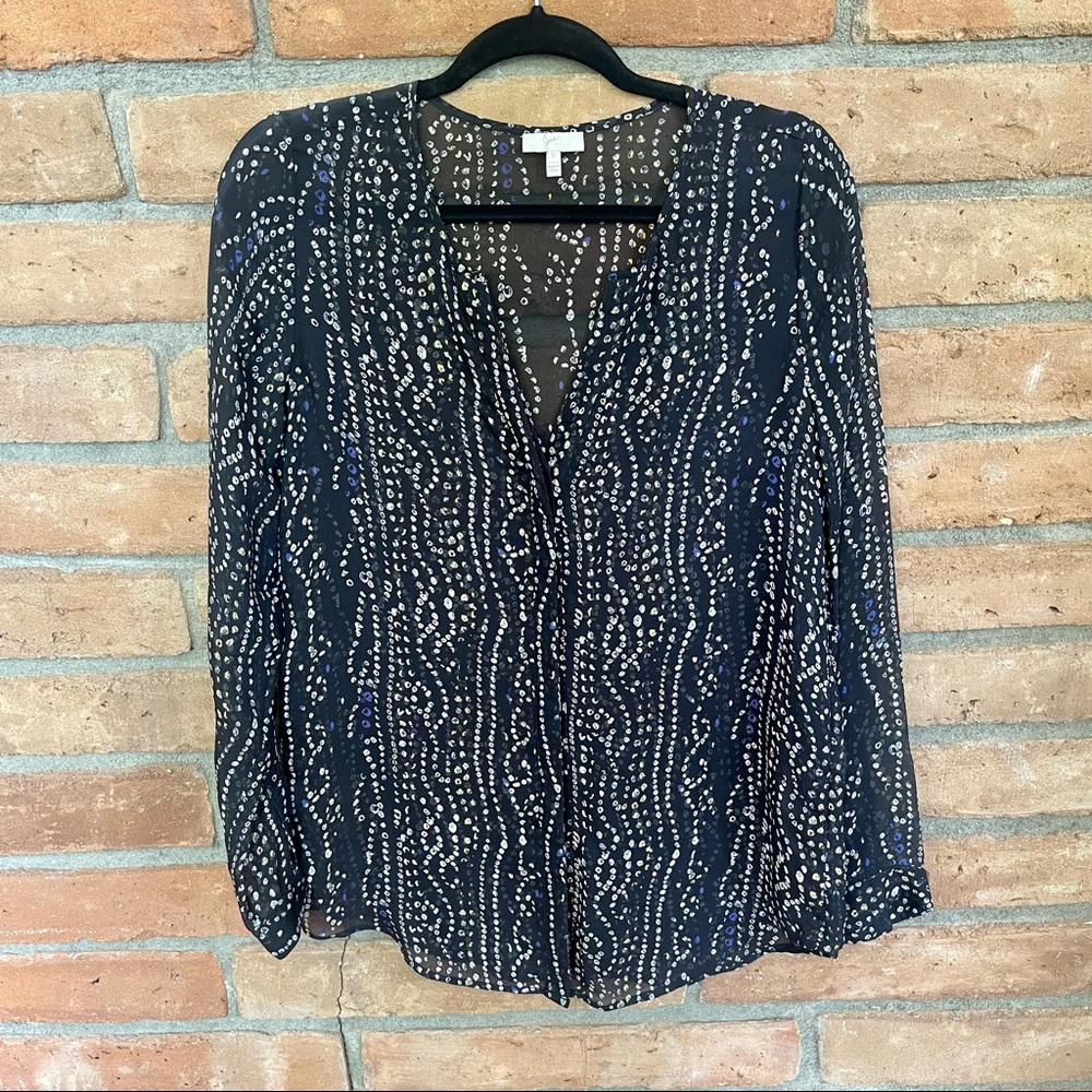 Joie button front blouse
